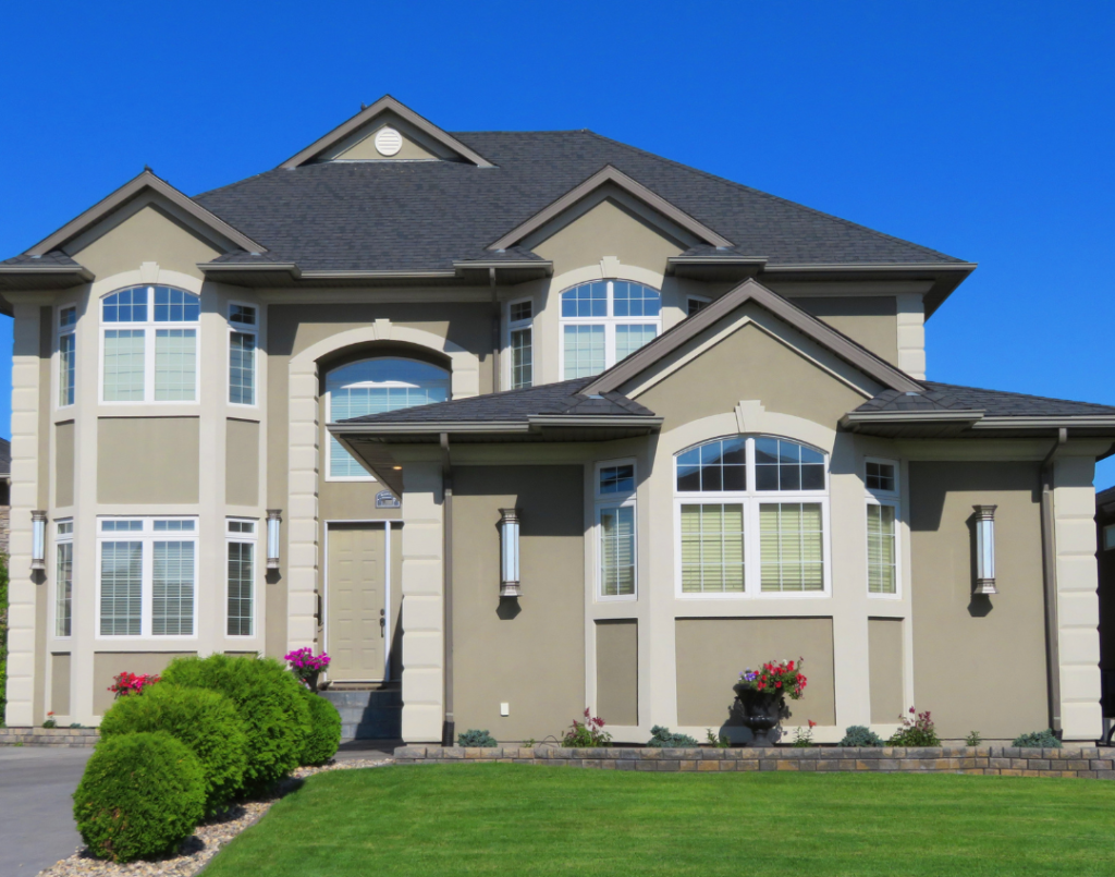 Picture of large house with replacement windows Elkridge