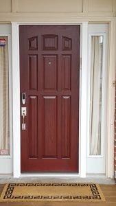 front and exterior doors